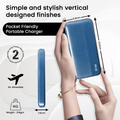 Evm Enbolt 22.5W Fast Charging 10000 mAh Power Bank