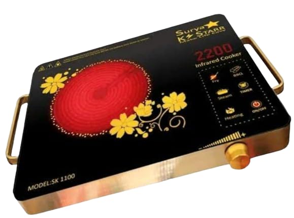 Surya k Star Infrared Induction Cooker Induction Stove Model SK 1100 two side handle