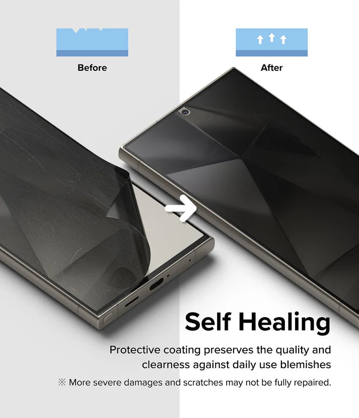 Ultrasonic Fingerprint Compatible Samsung Galaxy Series PRIVACY Screen Protector