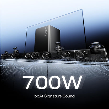 boAt Aavante Prime 7.1.4 7050DA,Dolby Atmos,W/L Satellites