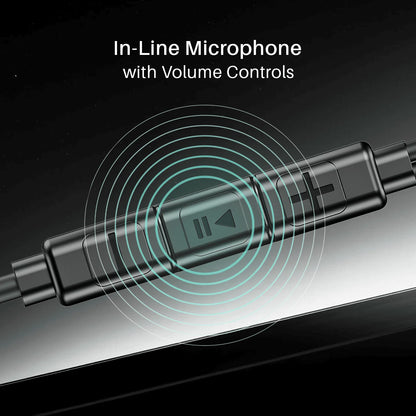 boat Bassheads 90C Type C Earphone Black