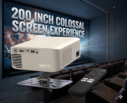 Xome Vista Ultra HD 4K Smart LED Projector With 8000 Lumens