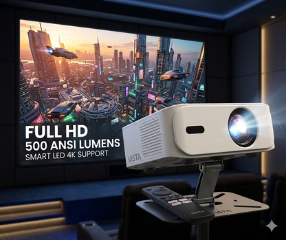 Xome Vista Ultra HD 4K Smart LED Projector With 8000 Lumens