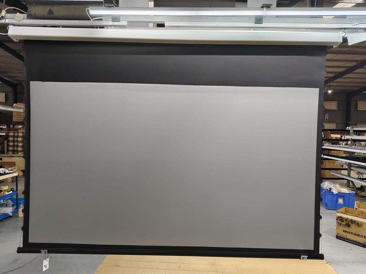 ALR Electric Projector Screen for Long Throw Projector 120Inch Home Theater Motorized Projection Screen 16:9