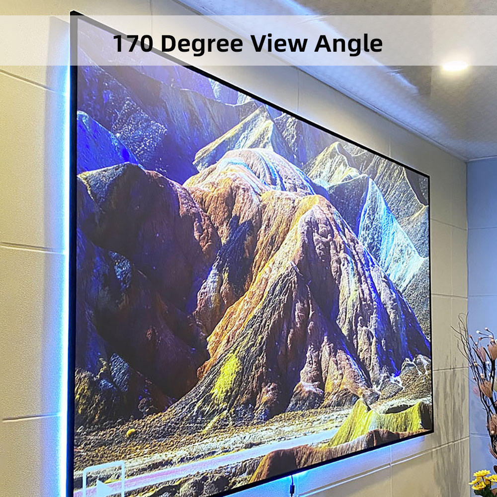8K LT ALR Fixed Frame Projector Screen for Home Use Portable Desig 100 Inch ALR Fixed Frame 16:9 Portable
