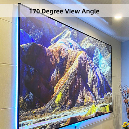 8K LT ALR Fixed Frame Projector Screen for Home Use Portable Desig 100 Inch ALR Fixed Frame 16:9 Portable
