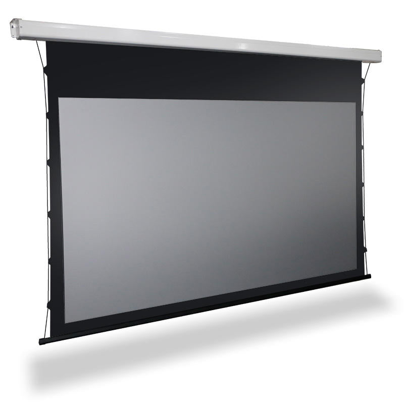 133 INCH Motorized Tab Tension ALR Projection Screen for 16:9 Long Throw Projectors Auto Control Electric Projector Screen
