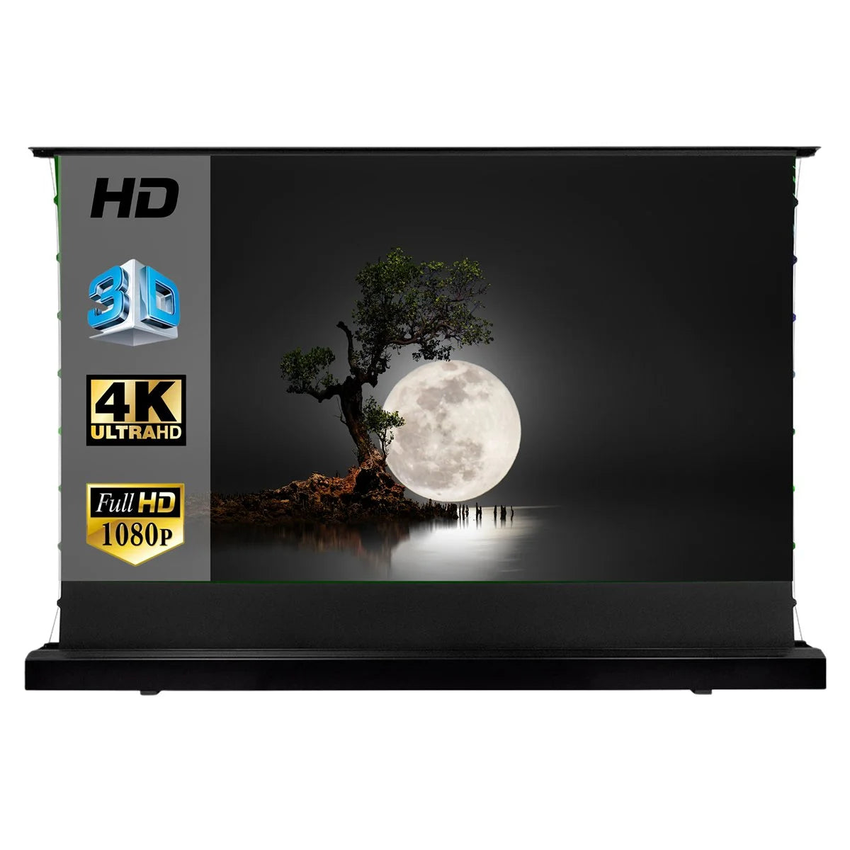 120 Inch 16:9 Floor Rising Projector Screen