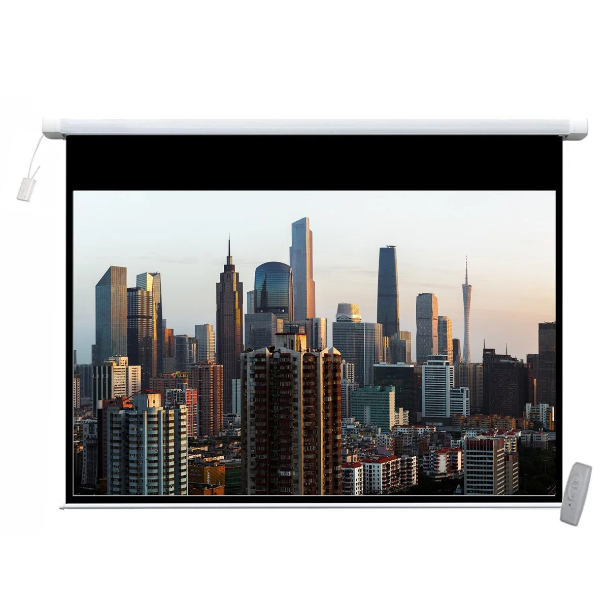 120 Inch 4:3 Electric + Remote Motorized Projector Screen