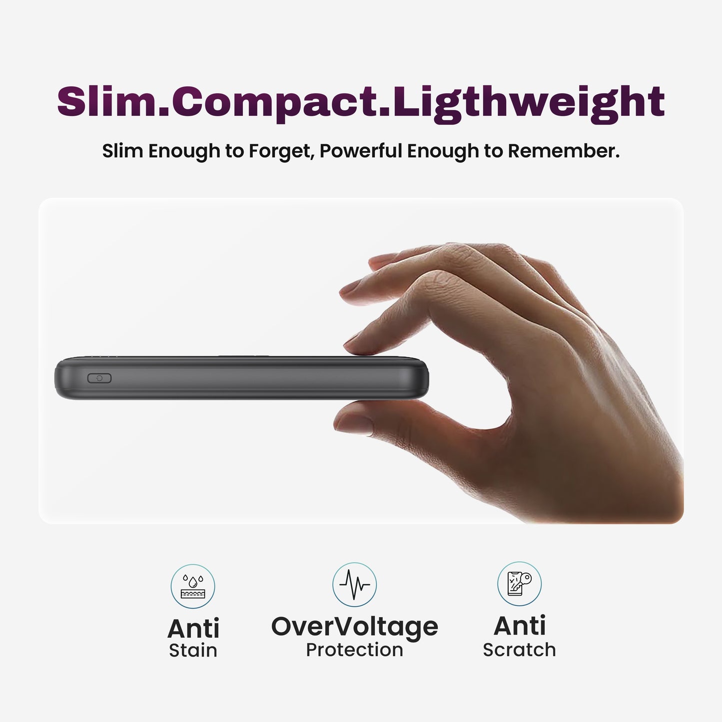 Evm Enconnect 3 in 1 22.5W Fast 10000 mAh Power Bank