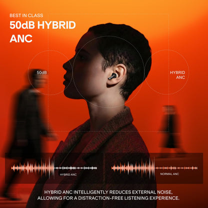 boAt 2026 Launch Nirvana Crown, SONIC ARC, LEDs, Haptic Feedback,50dB Hybrid ANC,Spatial Audio, 6 Mic ENx