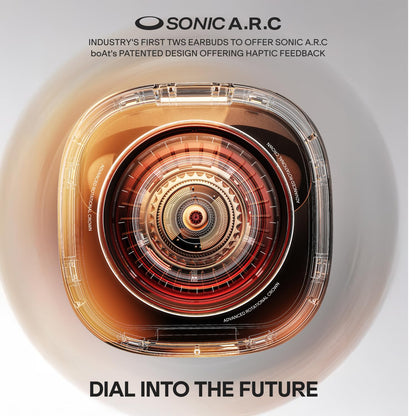 boAt 2026 Launch Nirvana Crown, SONIC ARC, LEDs, Haptic Feedback,50dB Hybrid ANC,Spatial Audio, 6 Mic ENx